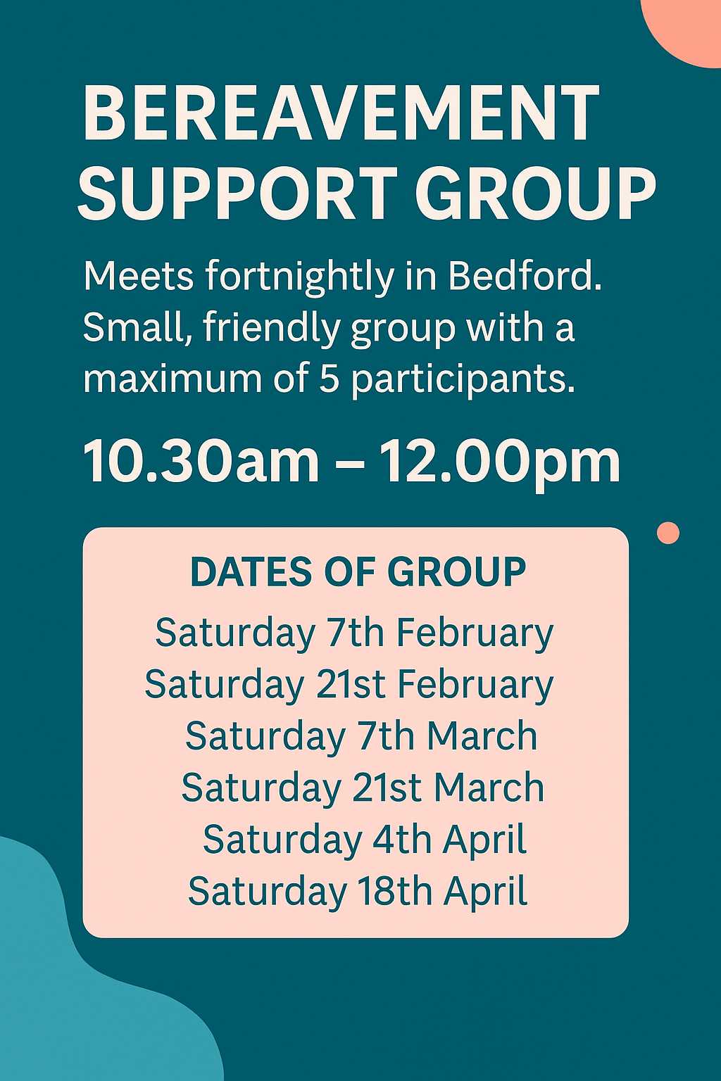 Bereavement Support Group Image